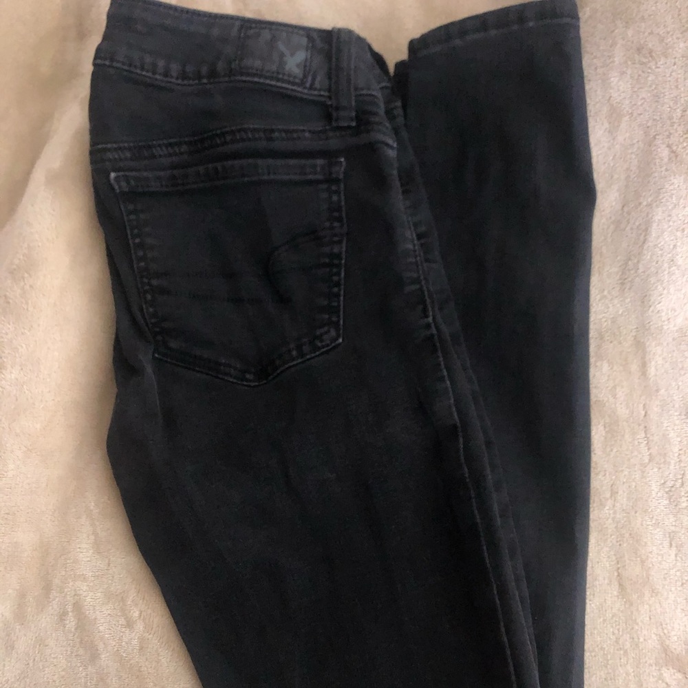 Black Ripped Jeggings